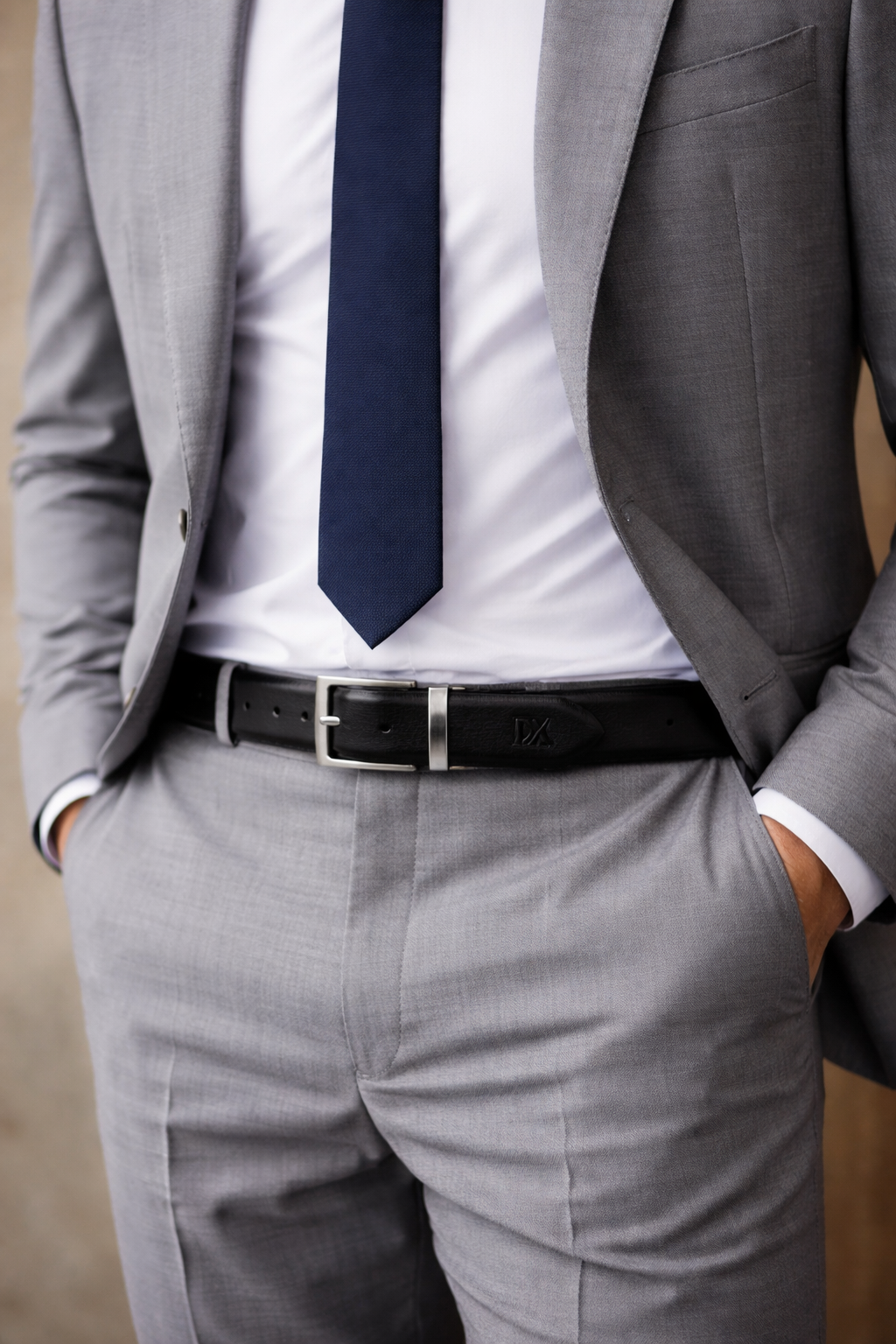 Metro Luxe Formal Reversible Leather Belt