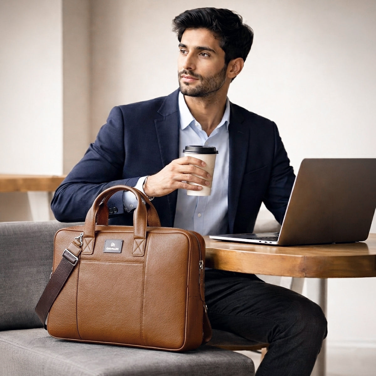 William Slim Laptop Bag