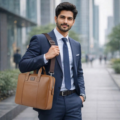 William Slim Laptop Bag