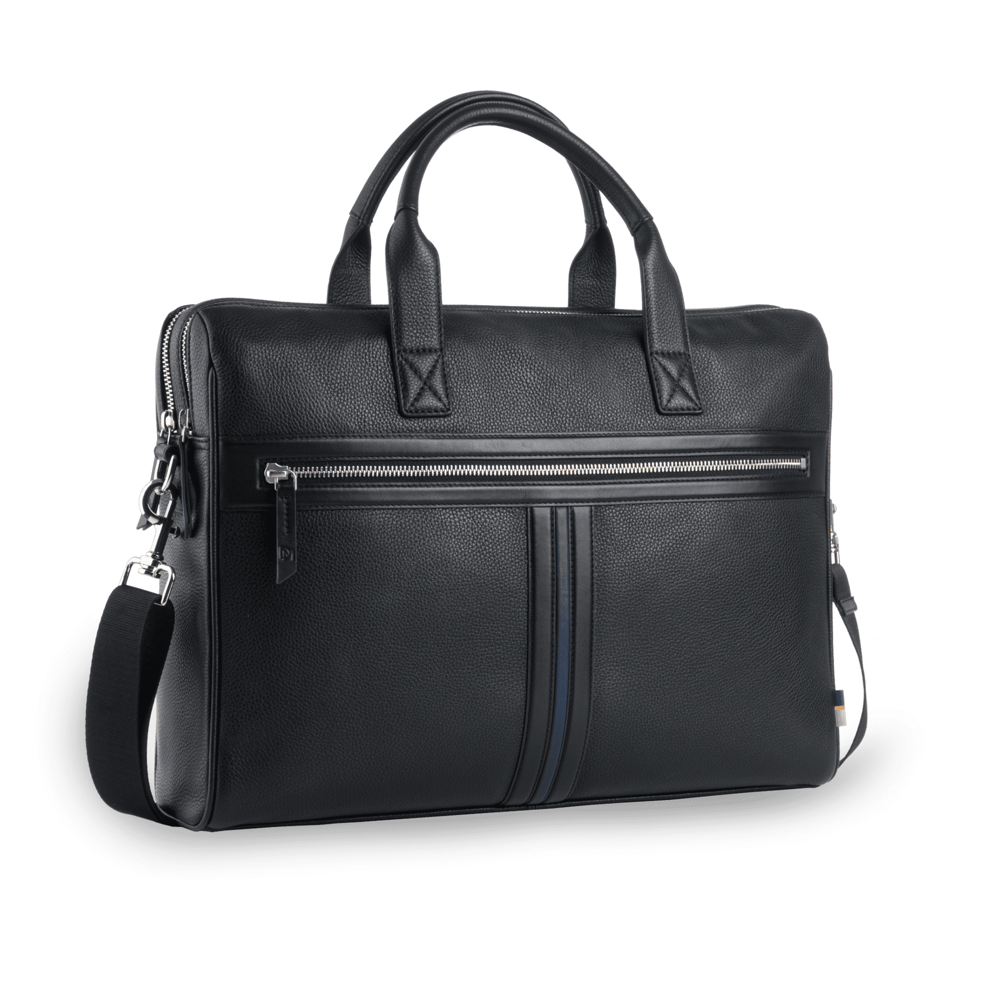 Heritage Striped Briefcase - Don Miller
