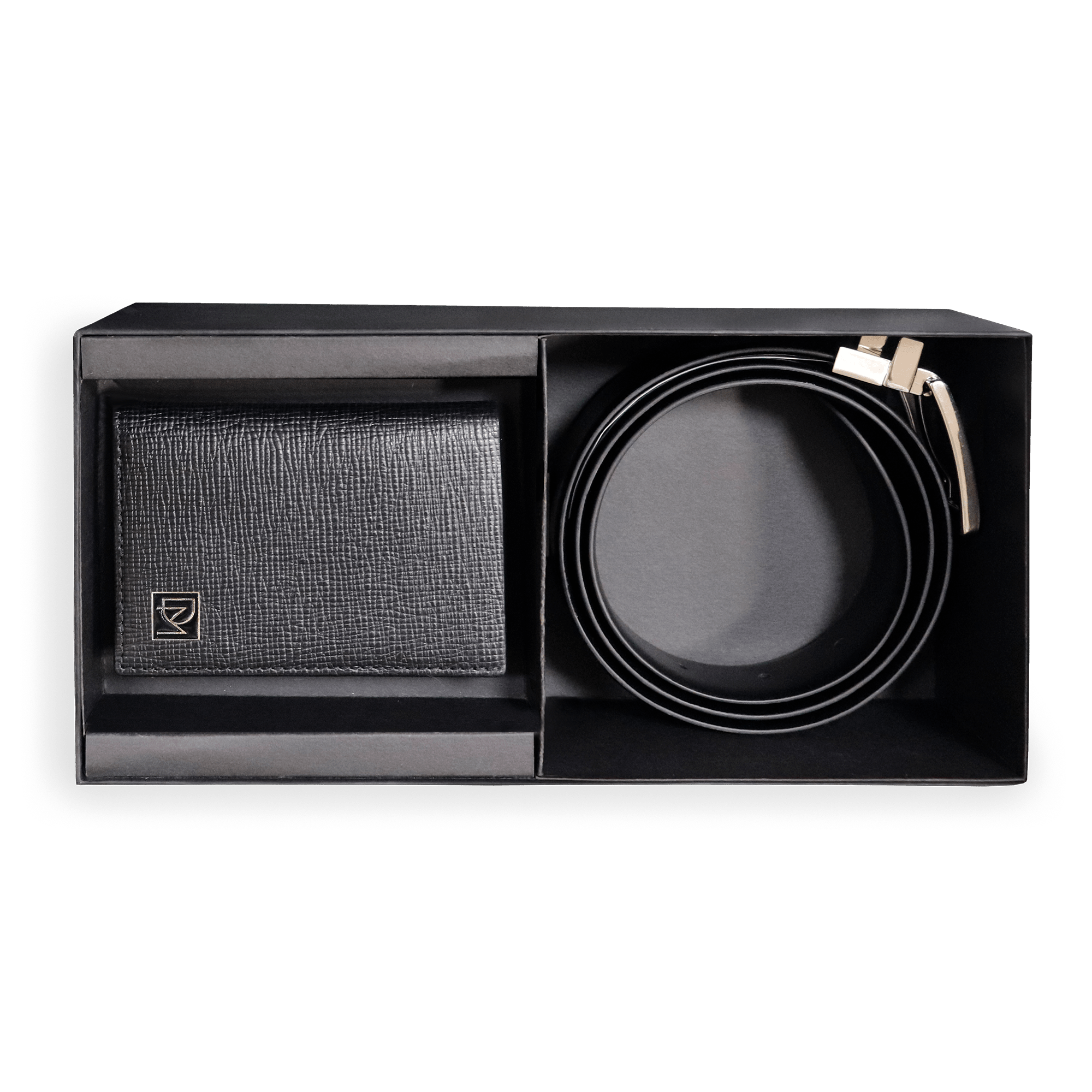 Metro Luxe Slim Card Case and Belt Gift Set - Don Miller