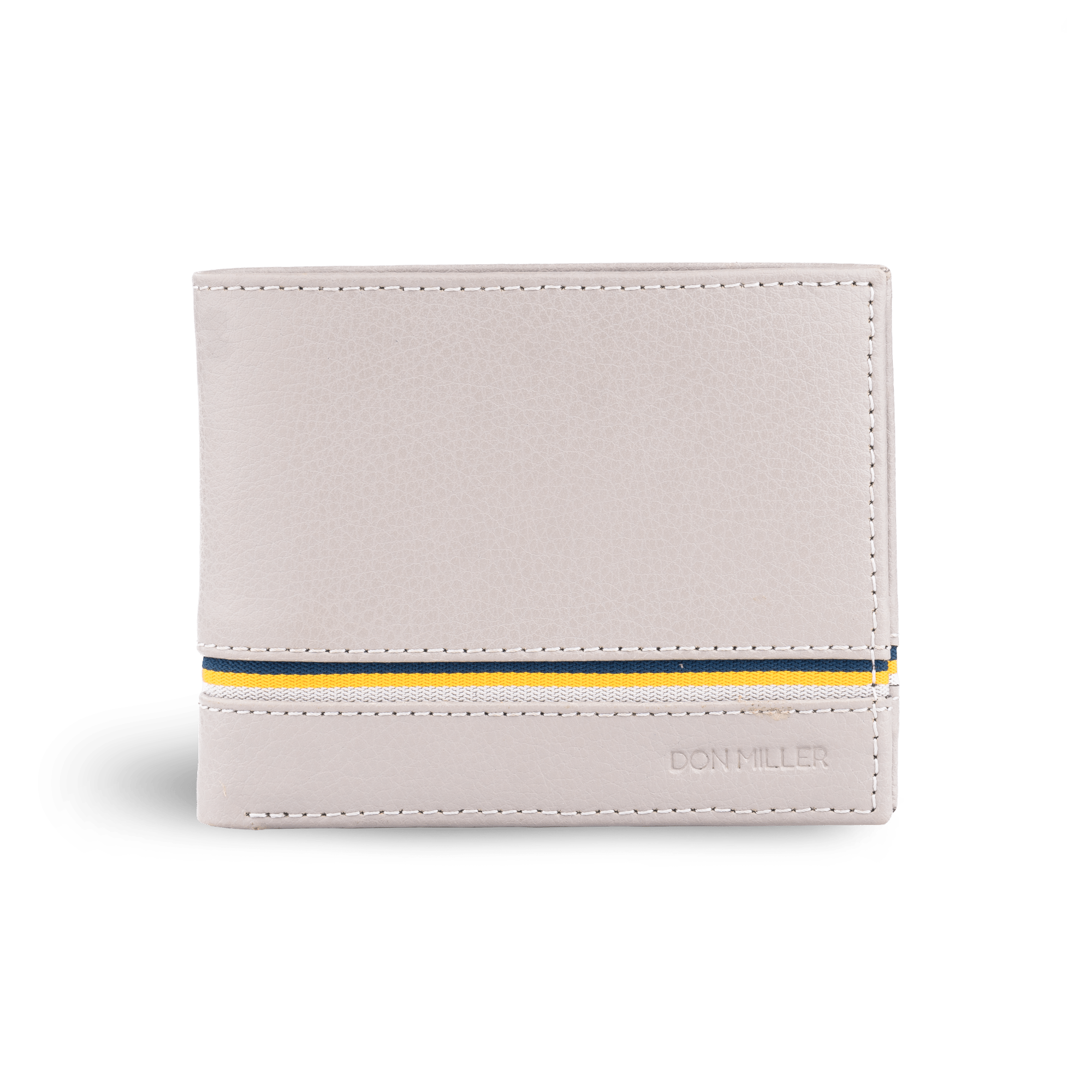 Signature Stripe Slimfold Coin Pocket Wallet - Don Miller