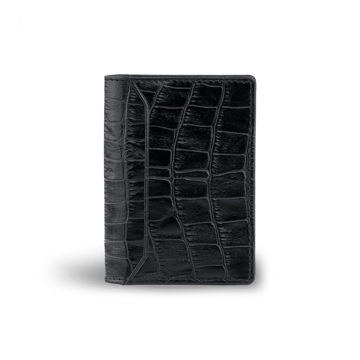 Urban Croco Gusseted RFID Card Case - Don Miller