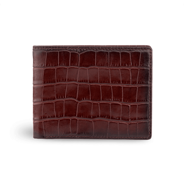 Urban Croco Bifold RFID Wallet