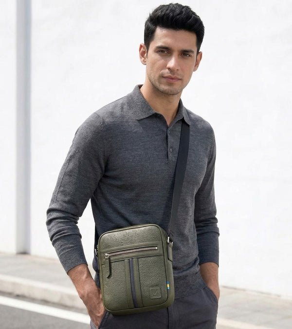 Heritage Striped Small Cross Body