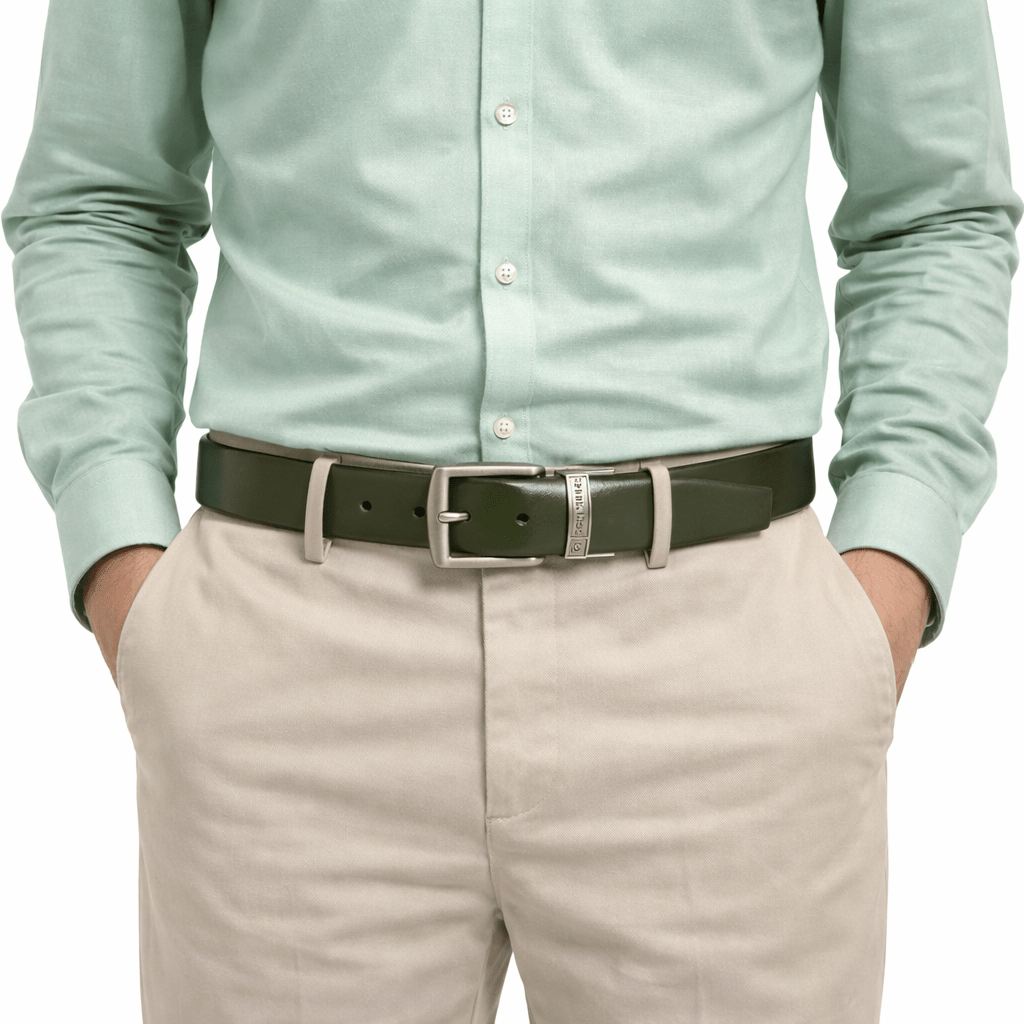 Apex Formal Reversible Leather Belt - Don Miller