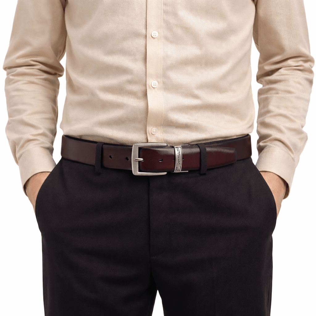 Apex Formal Reversible Leather Belt - Don Miller