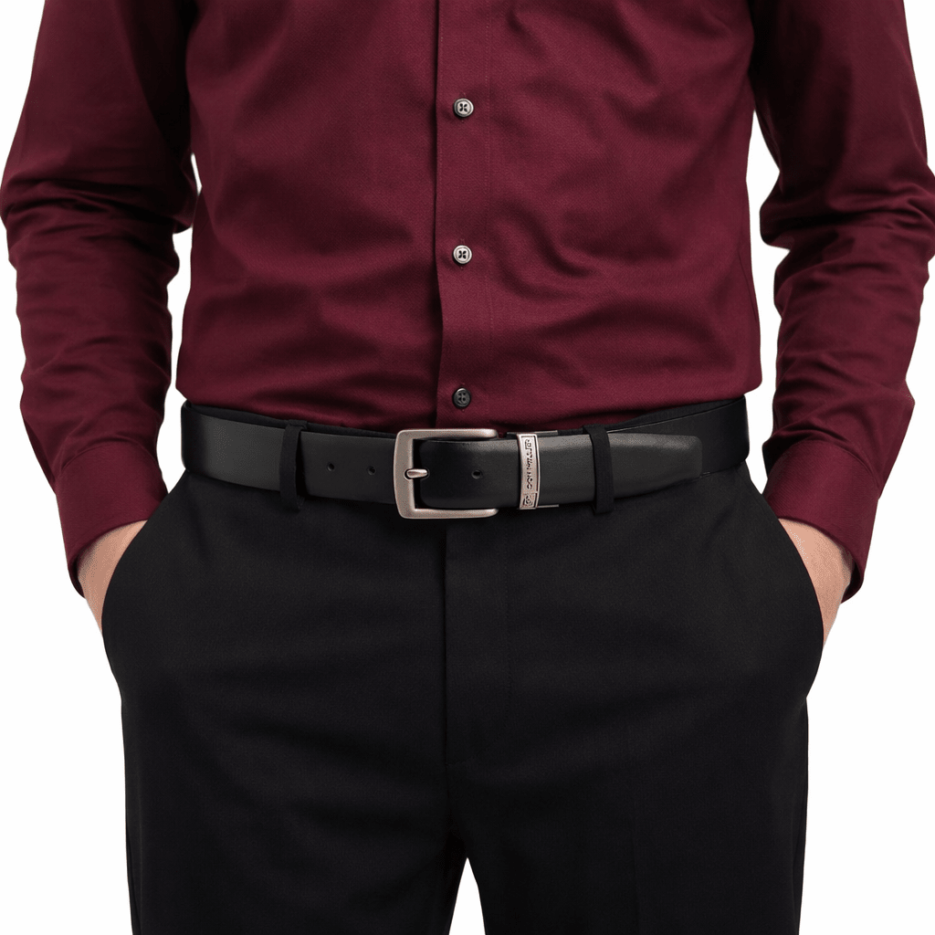 Apex Formal Reversible Leather Belt - Don Miller