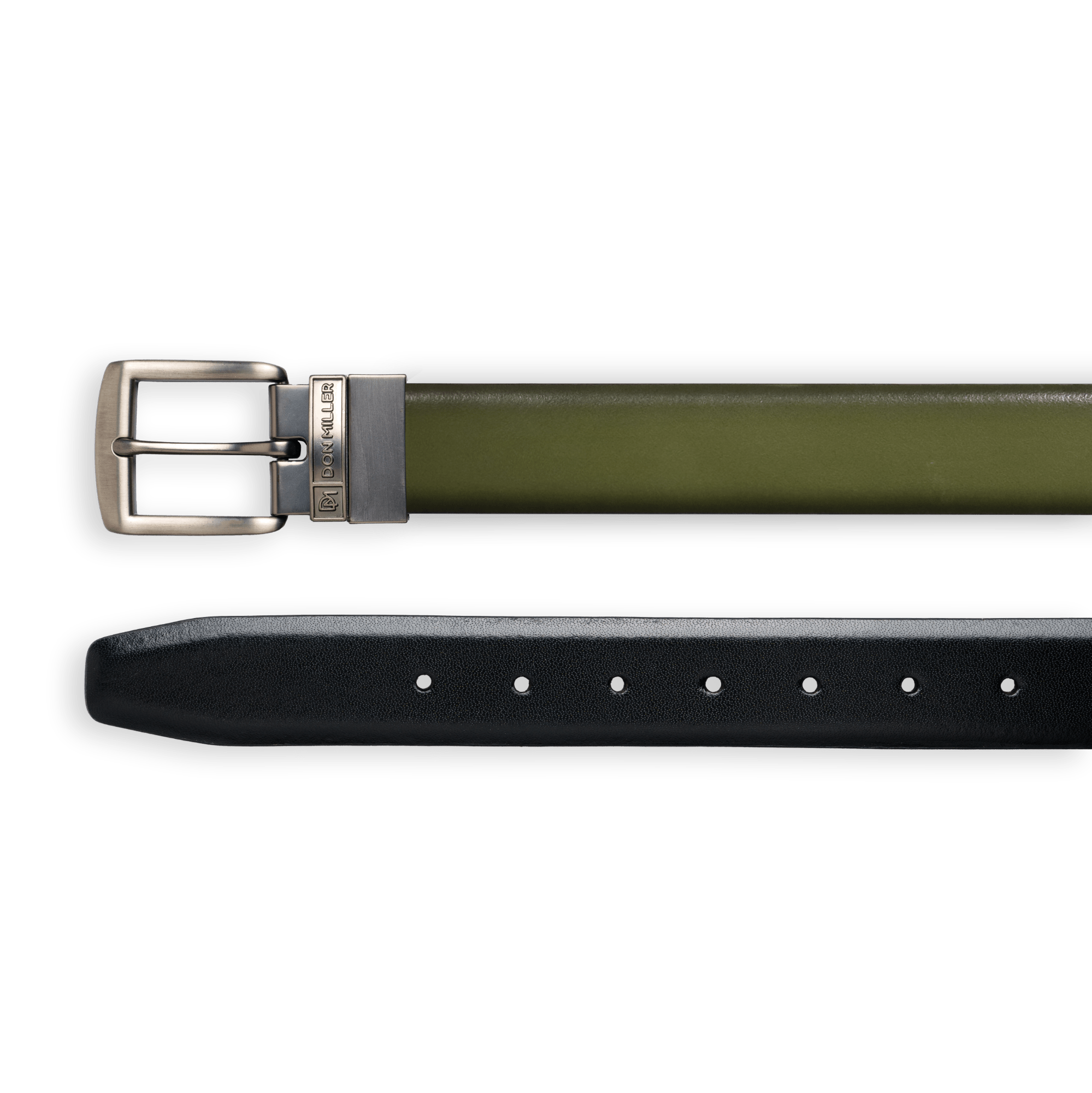 Apex Formal Reversible Leather Belt And Card Case Gift Set - Don Miller