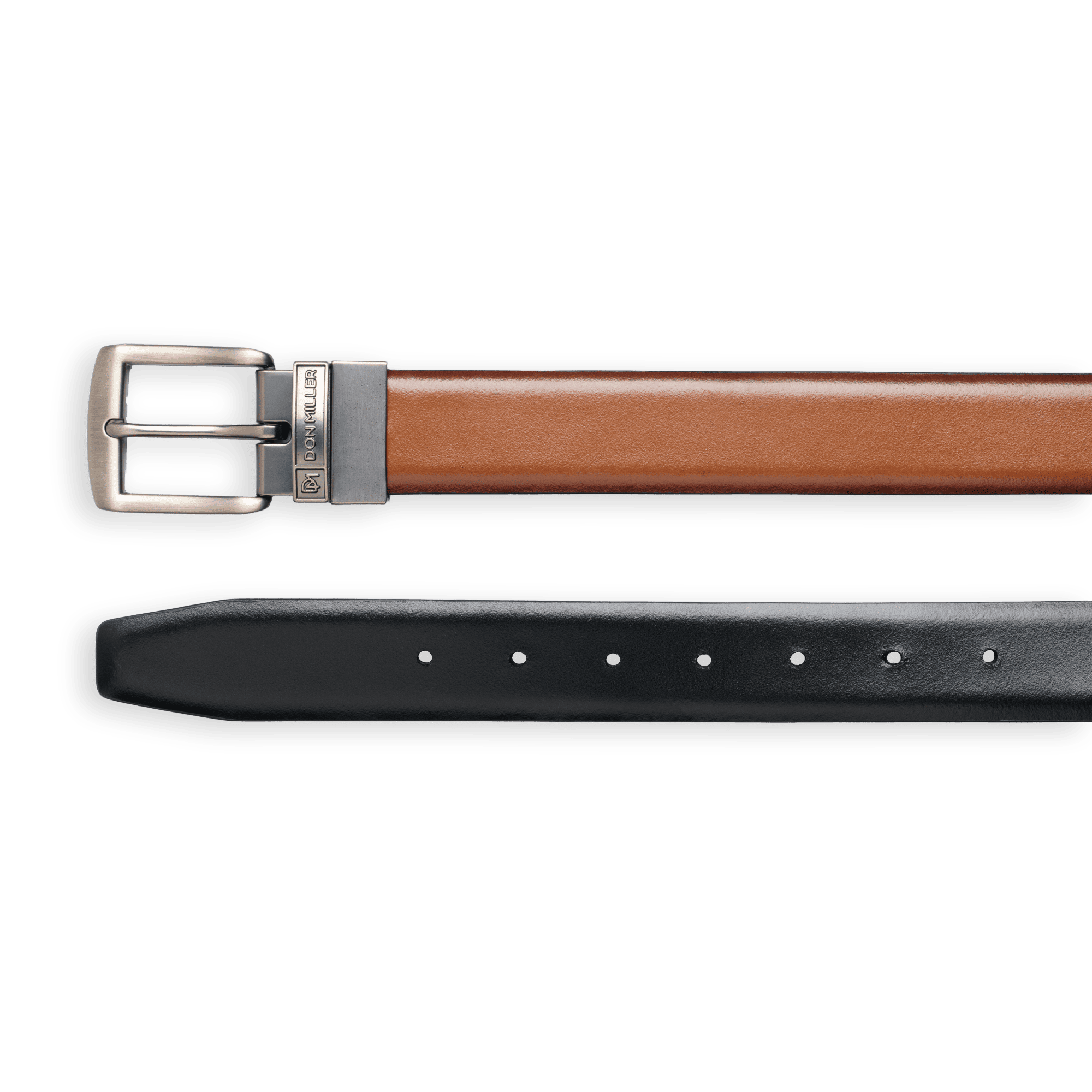 Apex Formal Reversible Leather Belt And Card Case Gift Set - Don Miller