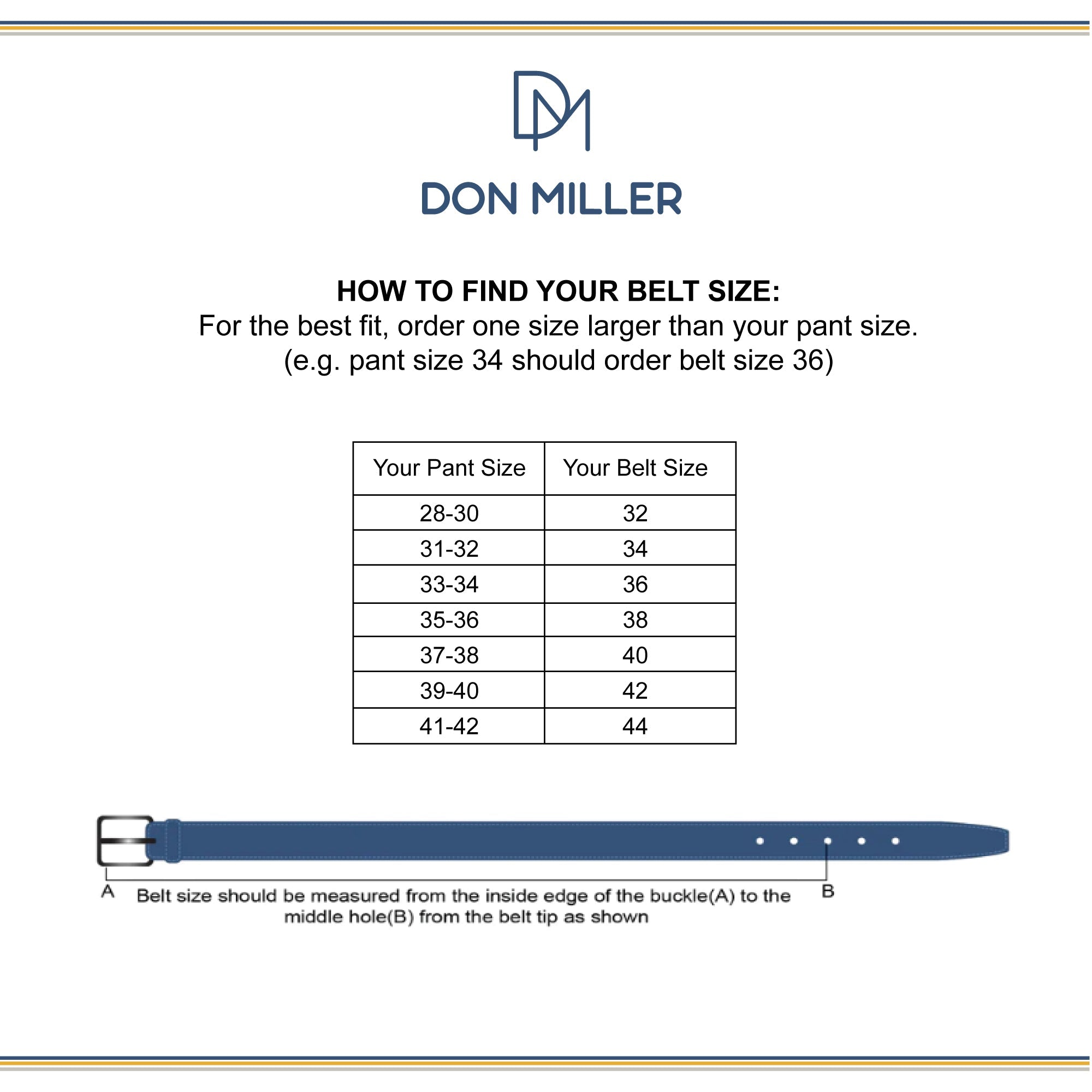 Arcadia Casual Belt - Don Miller