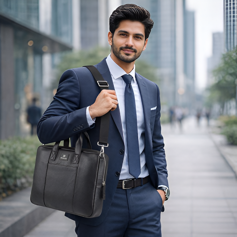 William Slim Laptop Bag