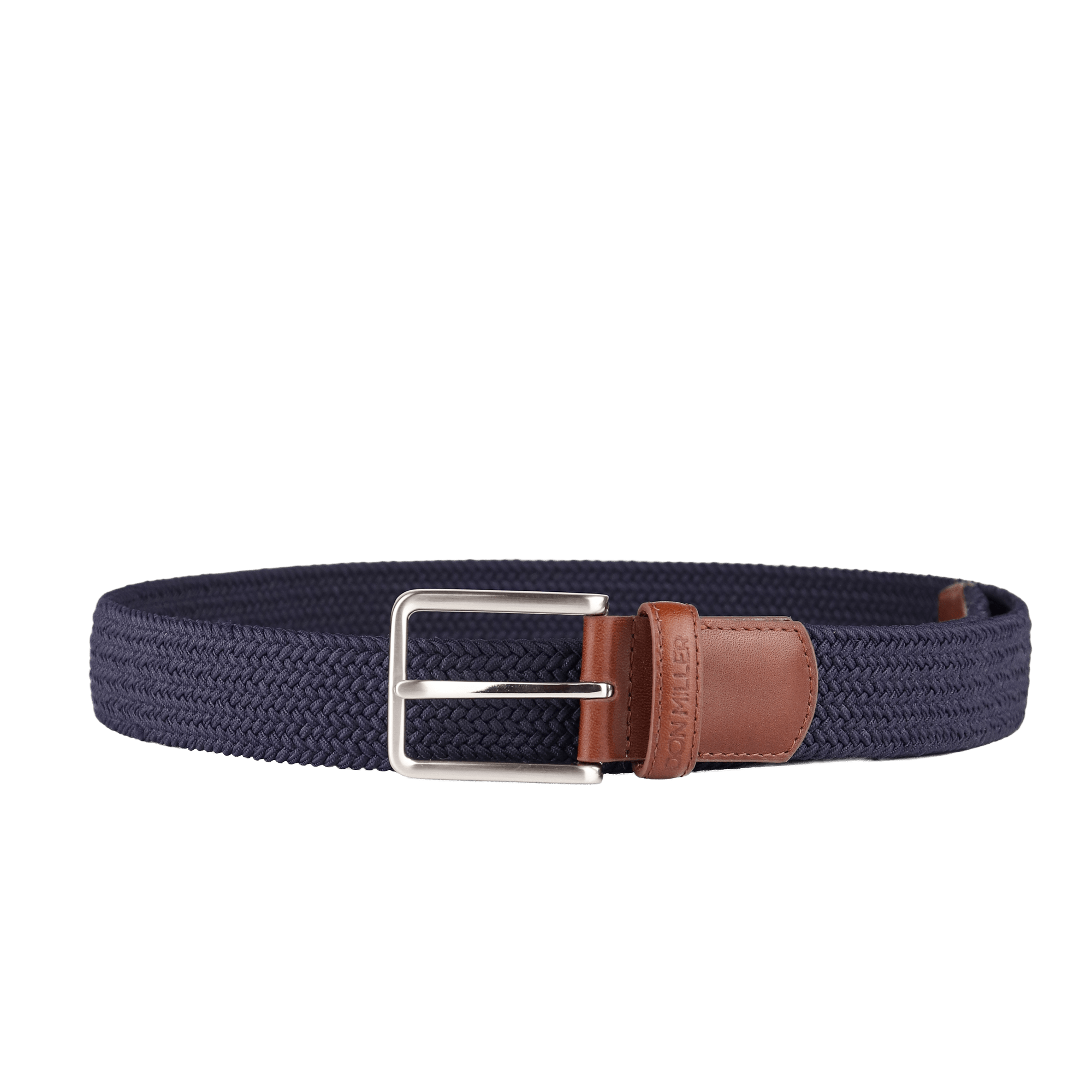 Cooper Braided Stretch Casual Webbing Belt - Don Miller