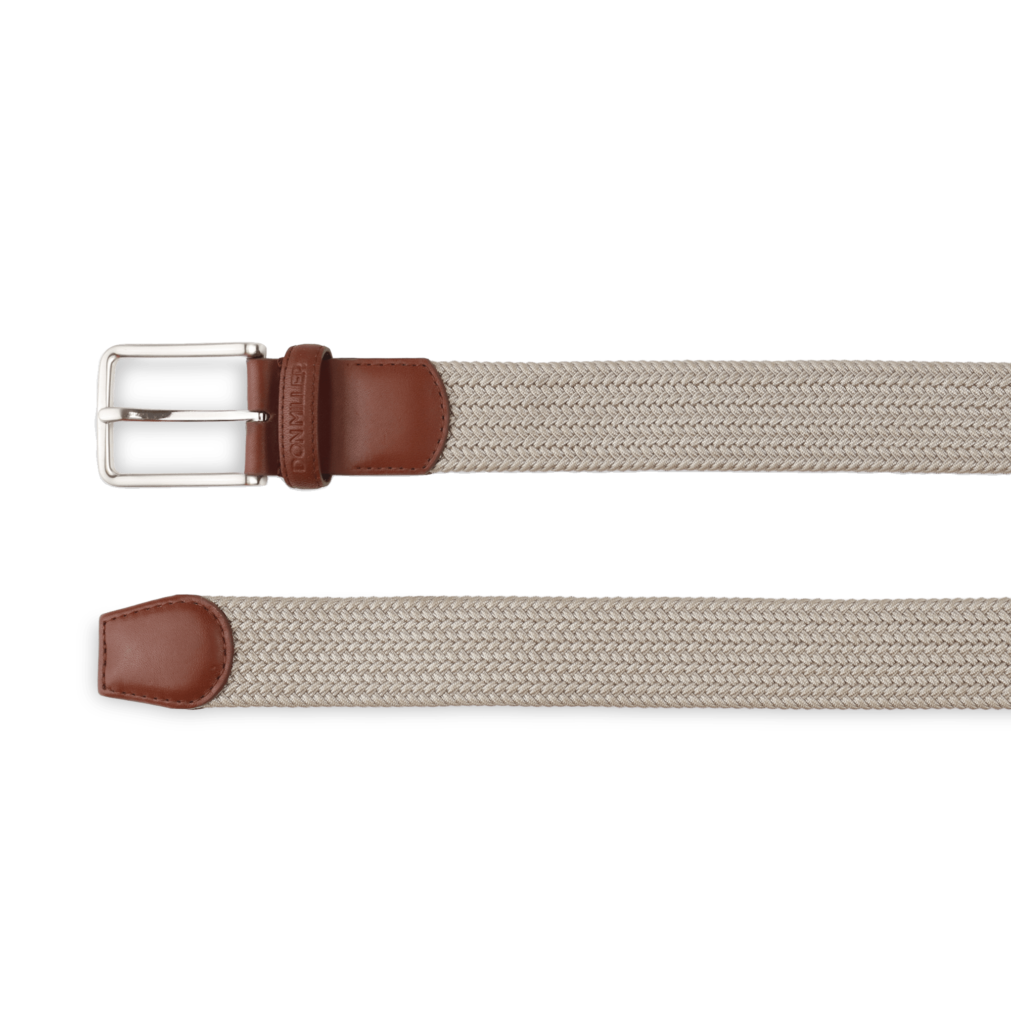 Cooper Braided Stretch Casual Webbing Belt - Don Miller