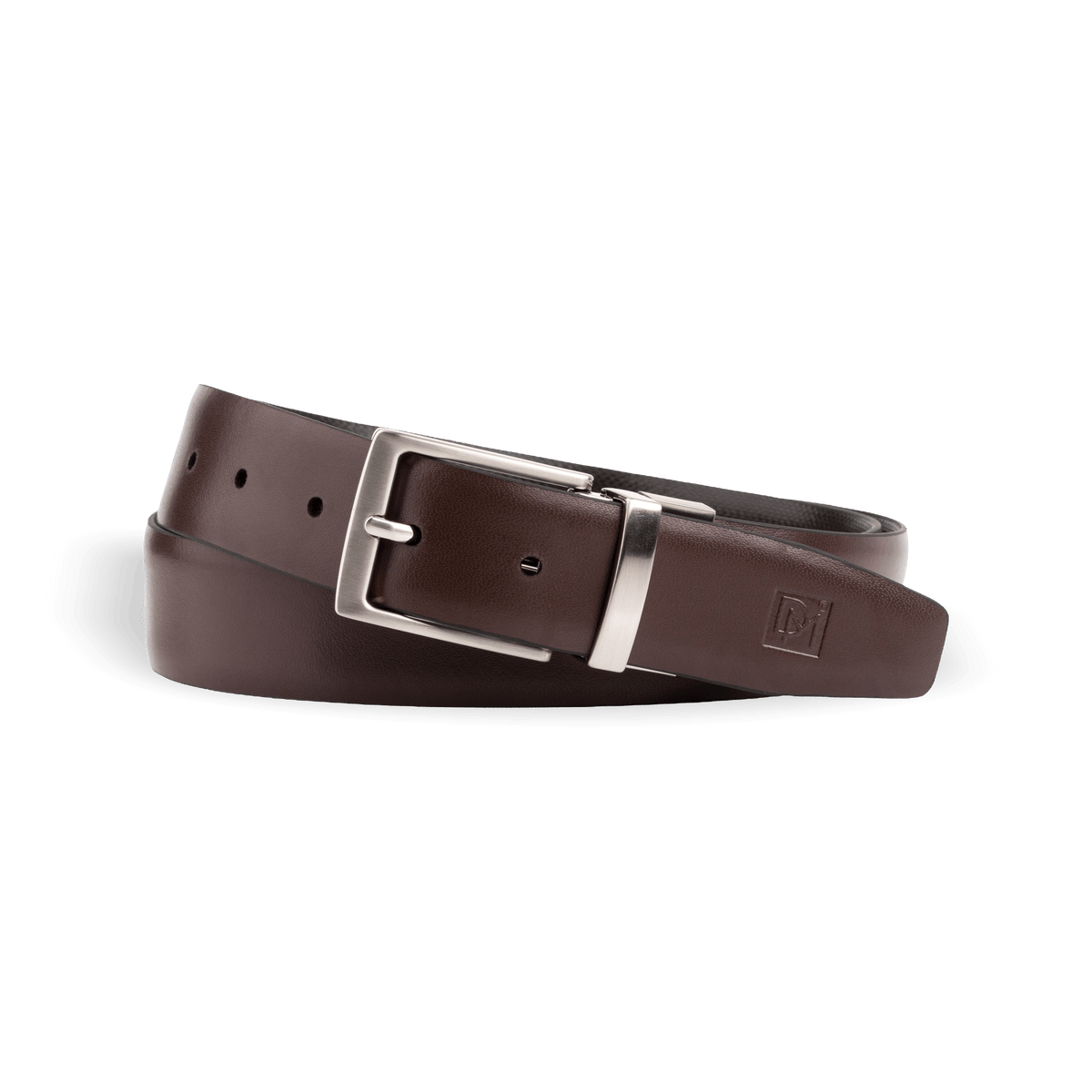 Cyber Weave Formal Reversible Leather Belt - Don Miller