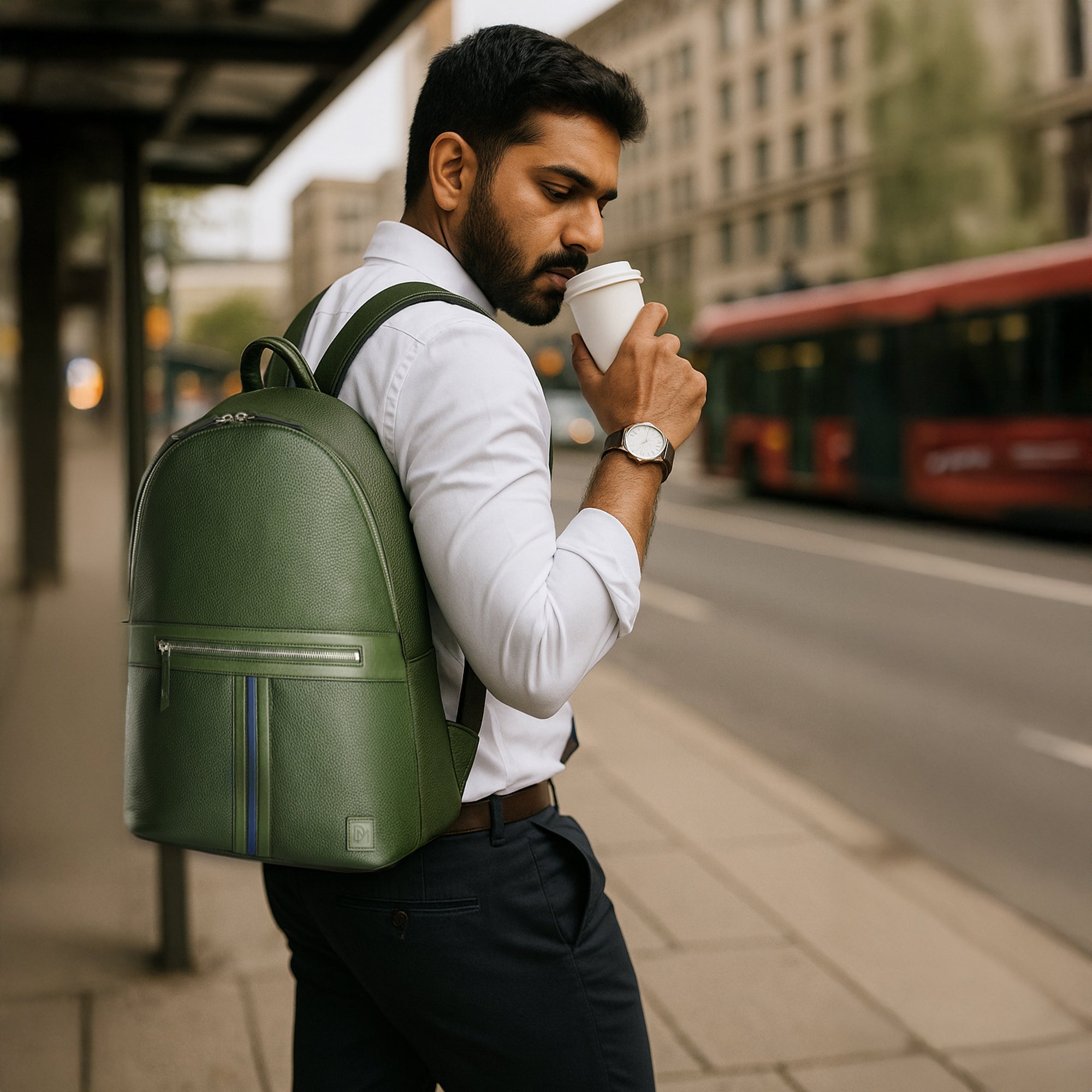 Heritage Striped Backpack - Don Miller
