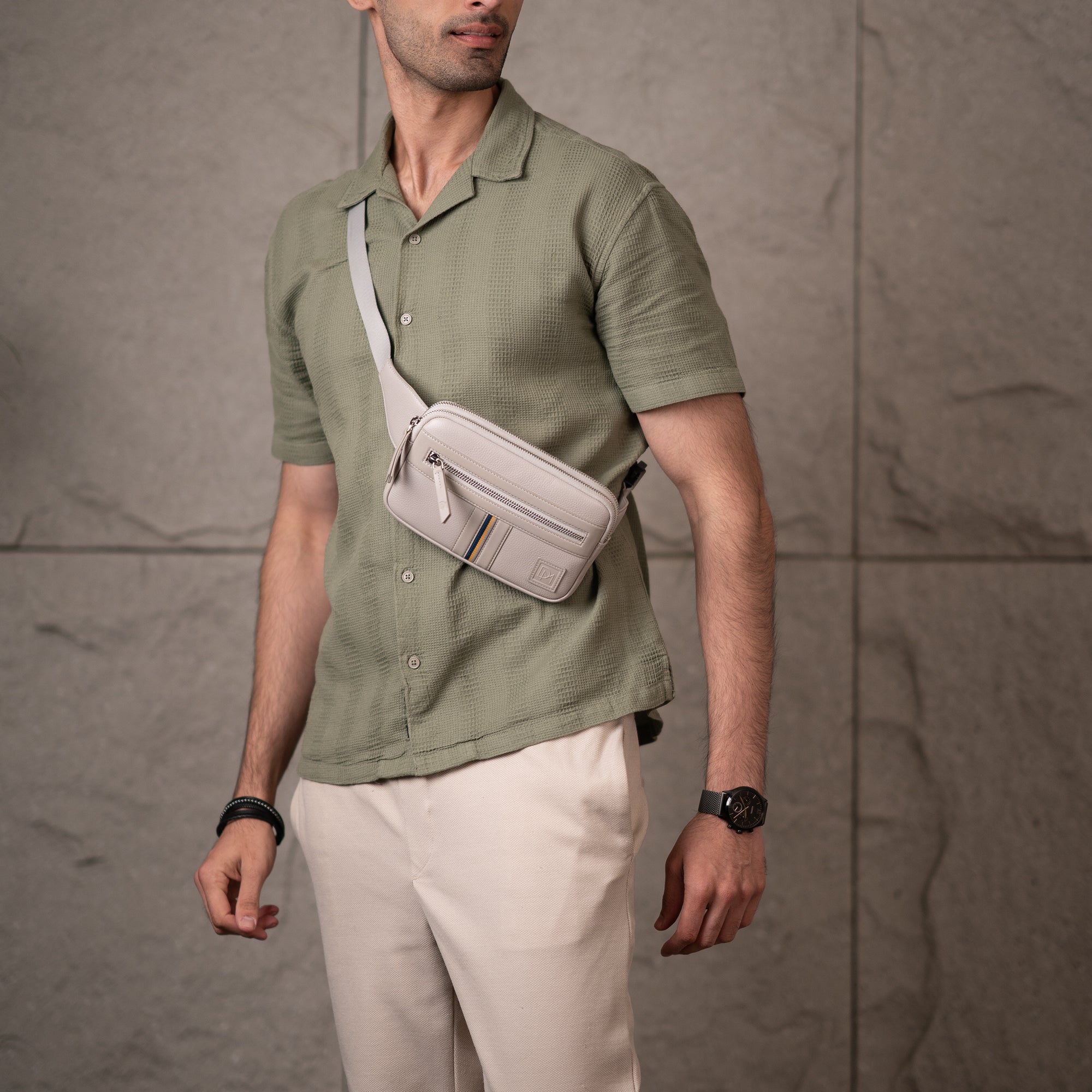 Heritage Striped Fanny Pack - Don Miller
