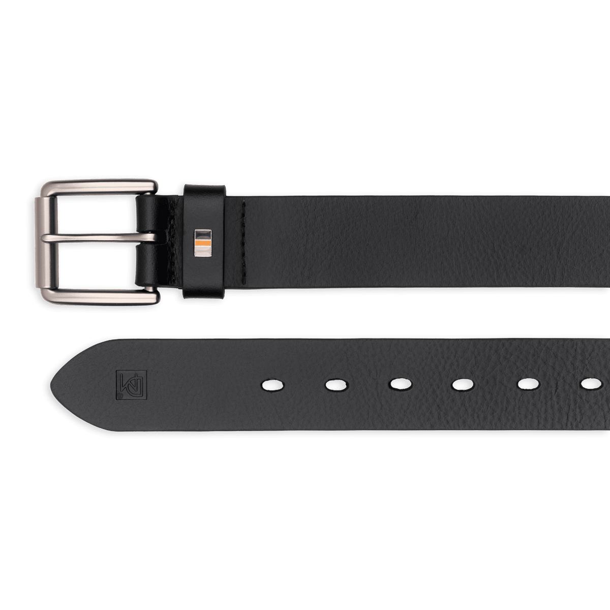 Insignia Roller Buckle Casual Leather Belt - Don Miller