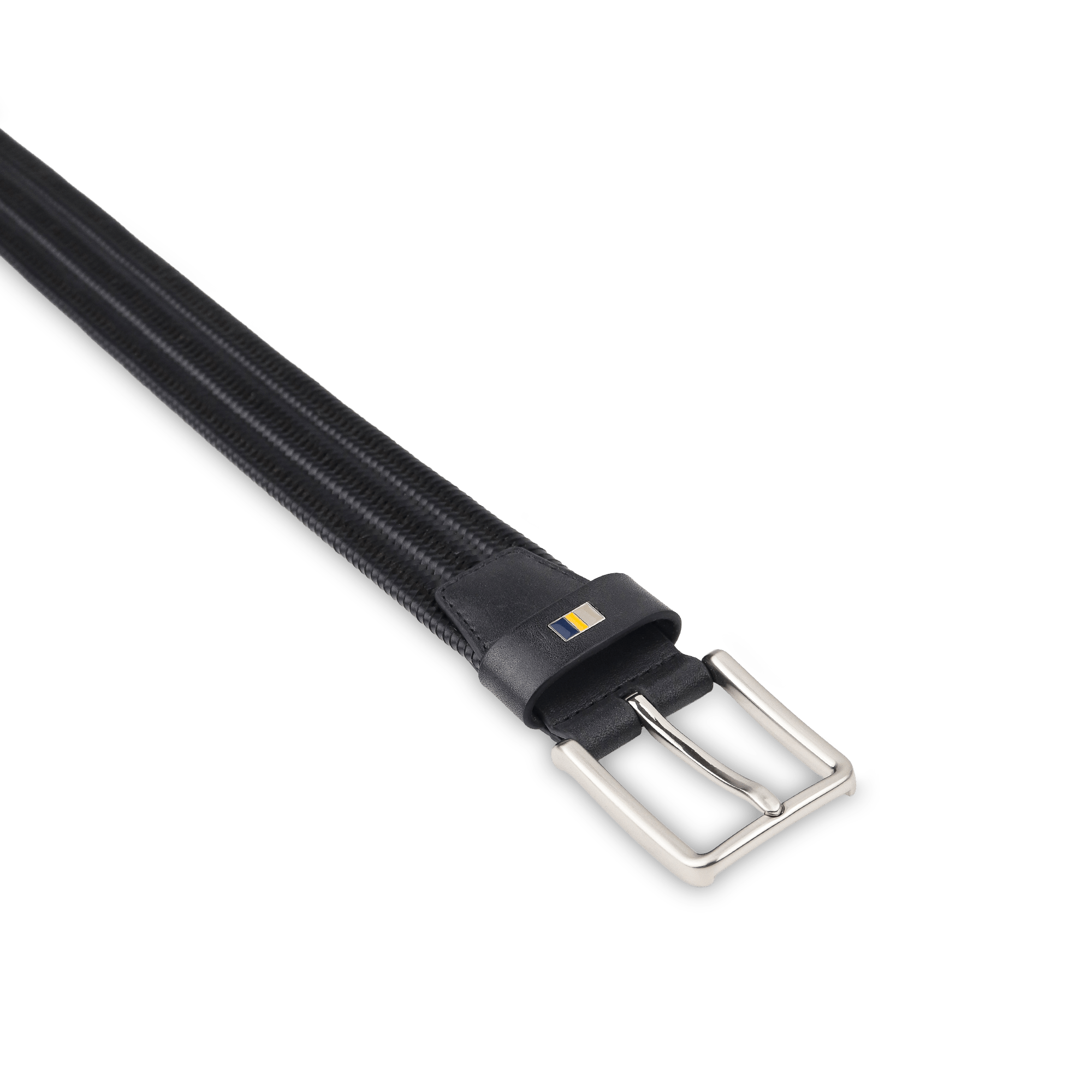 Leon Braided Stretch Semi Formal Leather Belt - Don Miller