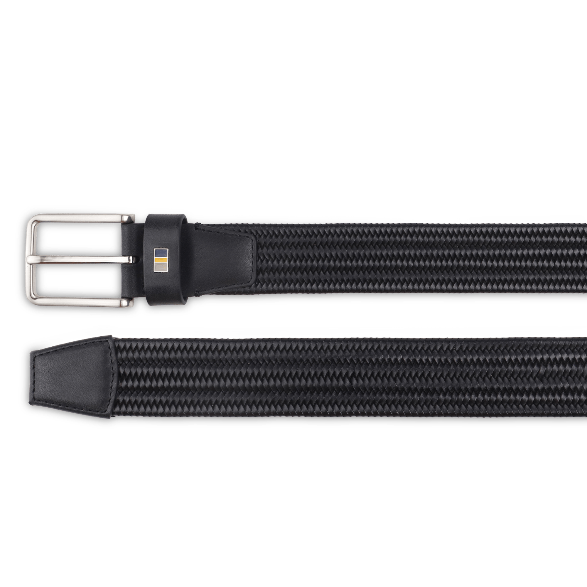 Leon Braided Stretch Semi Formal Leather Belt - Don Miller