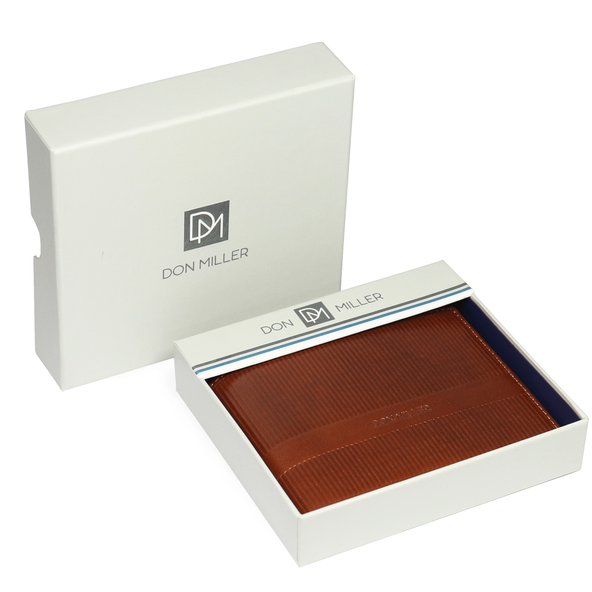 Polido Stripe Bifold Wallet - Don Miller
