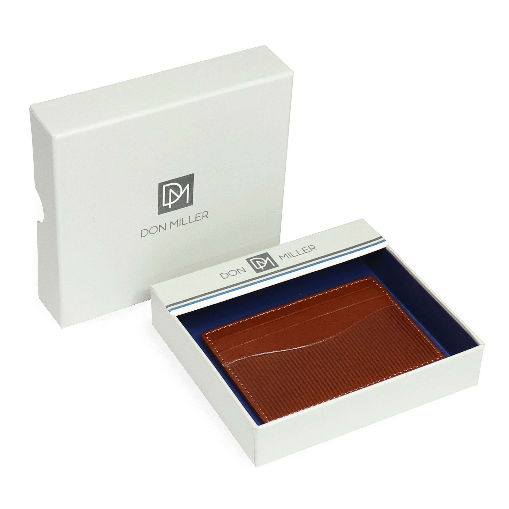 Polido Stripe Card Case - Don Miller