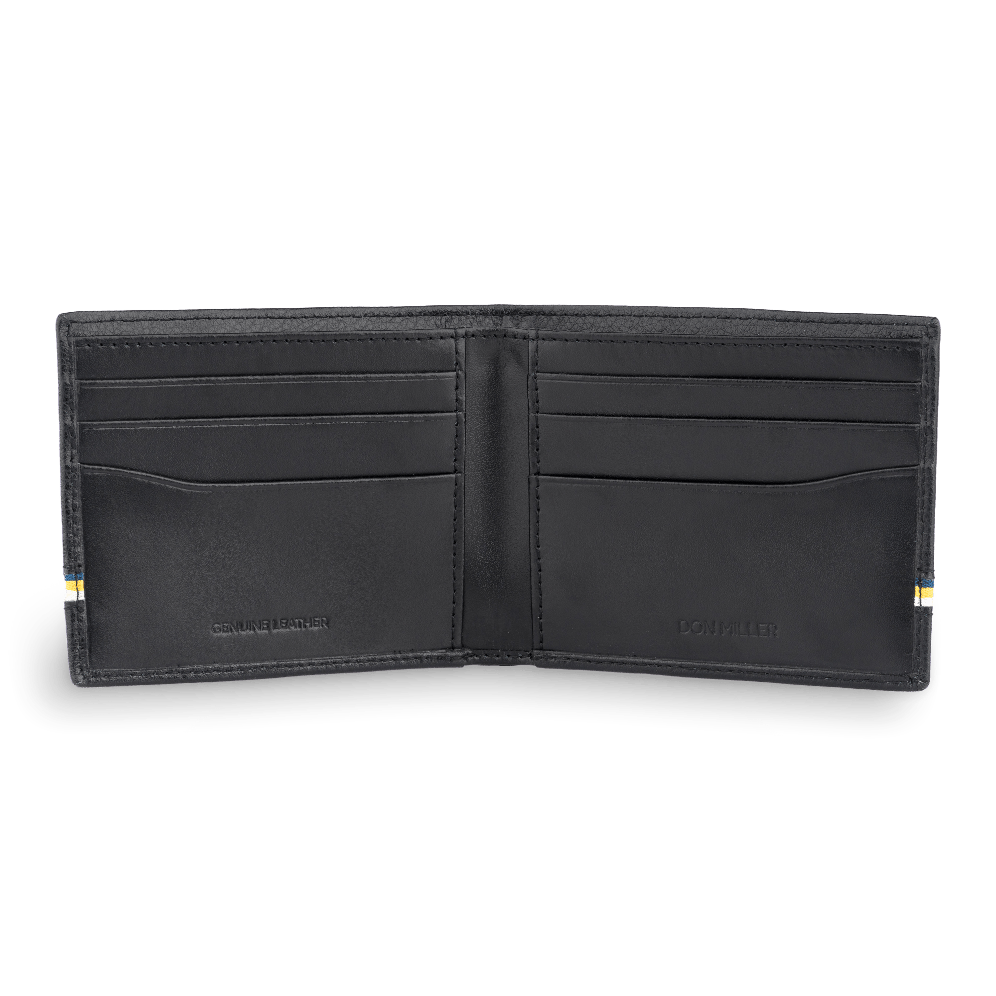 Signature Stripe Bifold Wallet - Don Miller
