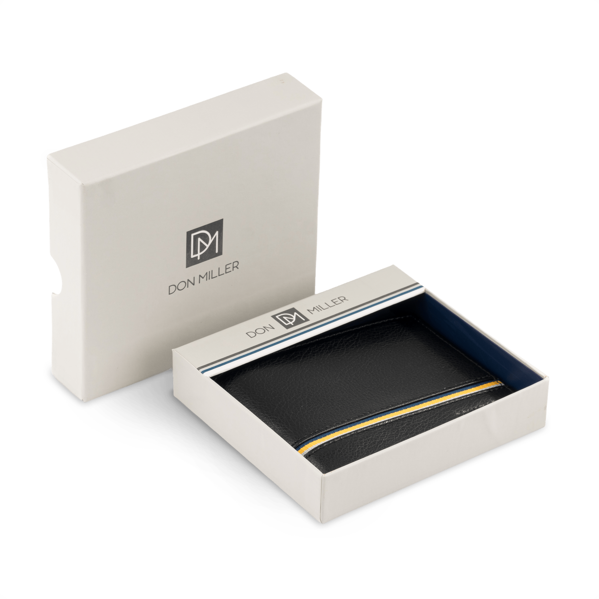 Signature Stripe Bifold Wallet - Don Miller