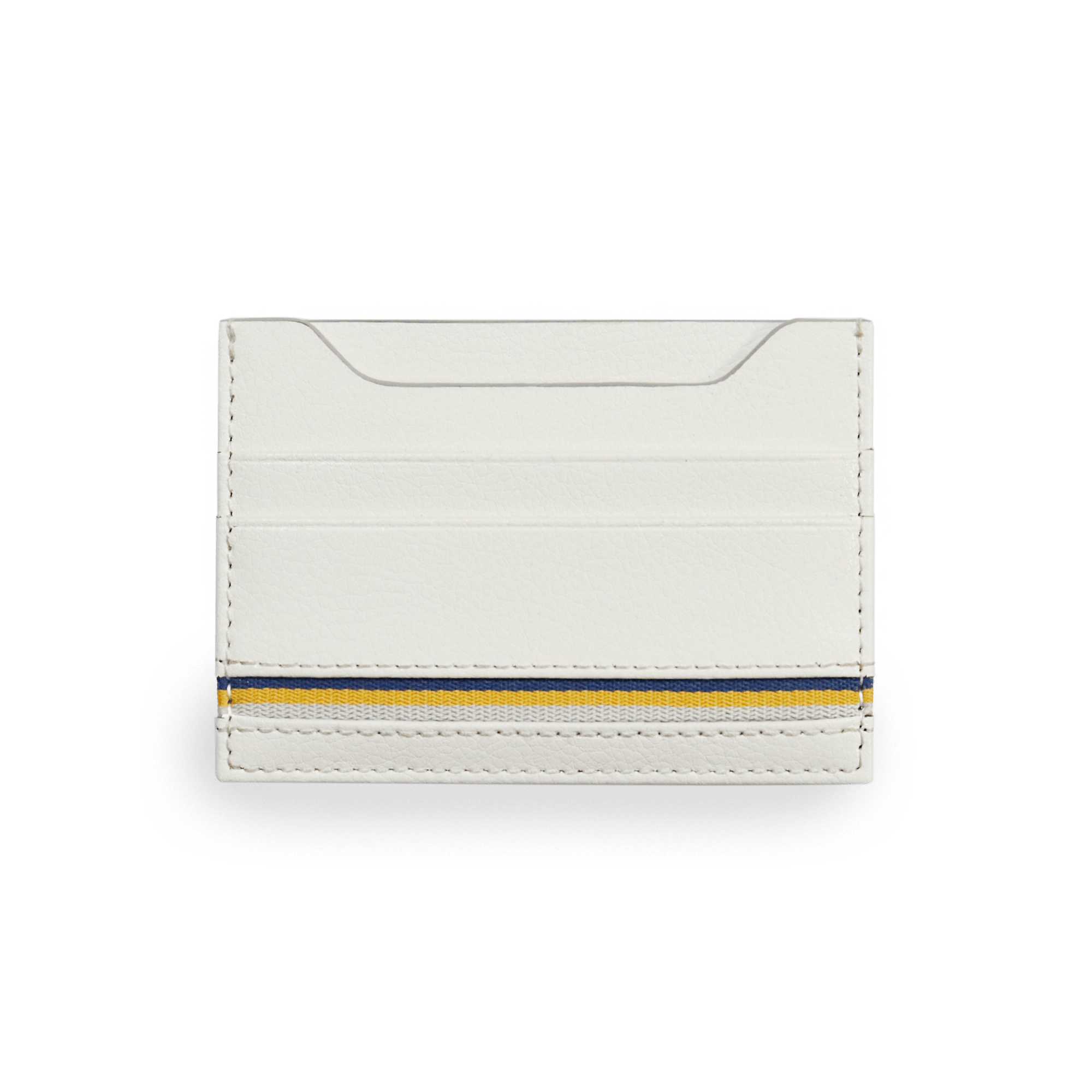Signature Stripe Card Case and Belt Gift Set - Don Miller