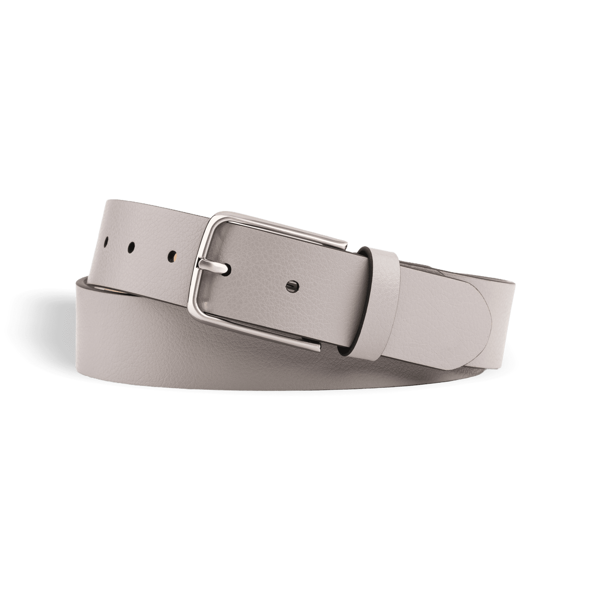 Signature Stripe Casual Leather Belt - Don Miller