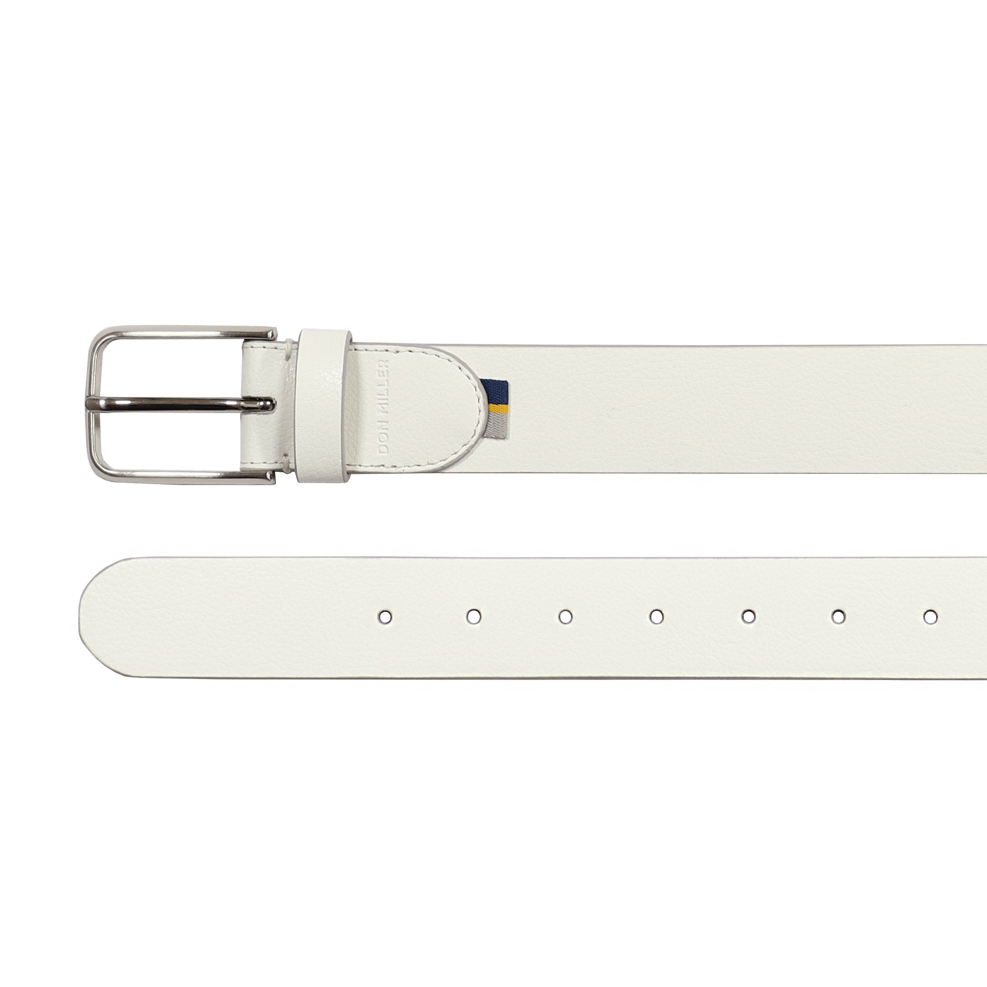 Signature Stripe Casual Leather Belt - Don Miller