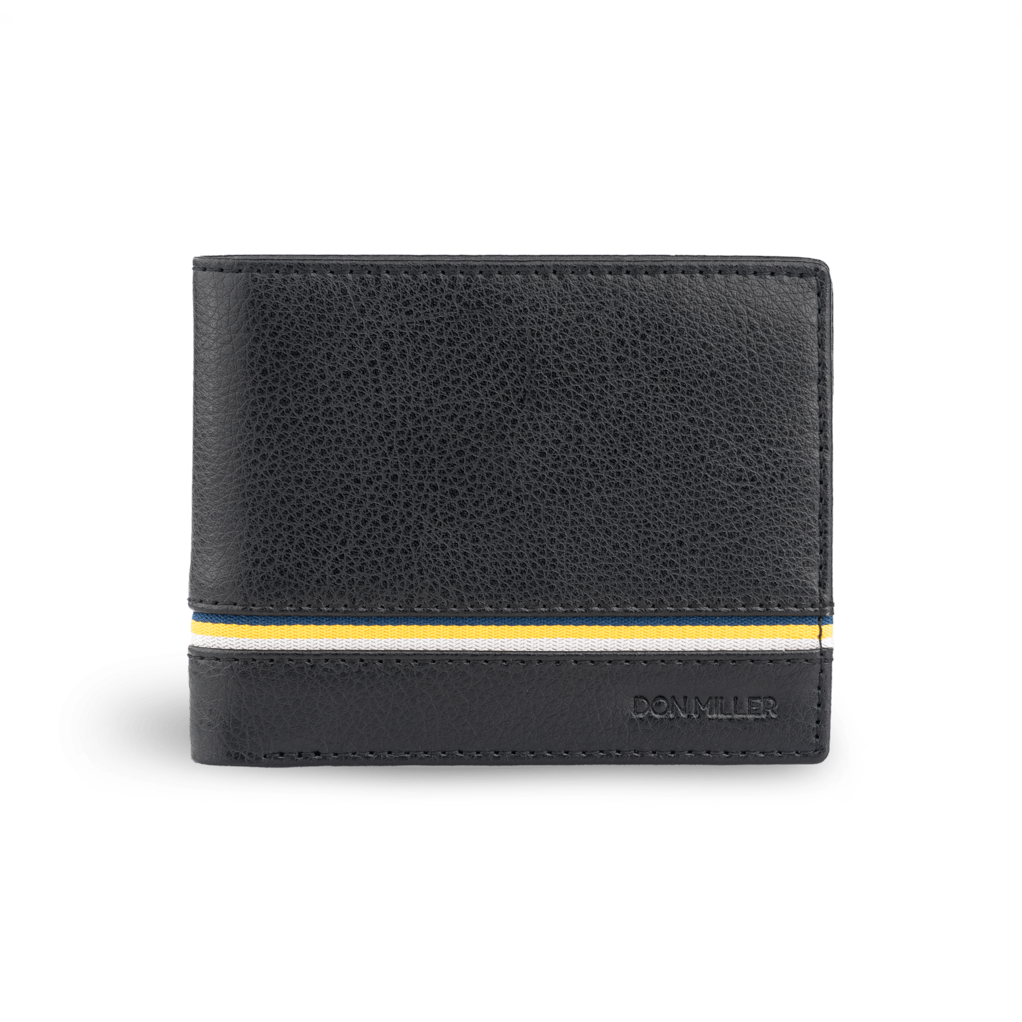 Signature Stripe Slimfold Coin Pocket Wallet - Don Miller