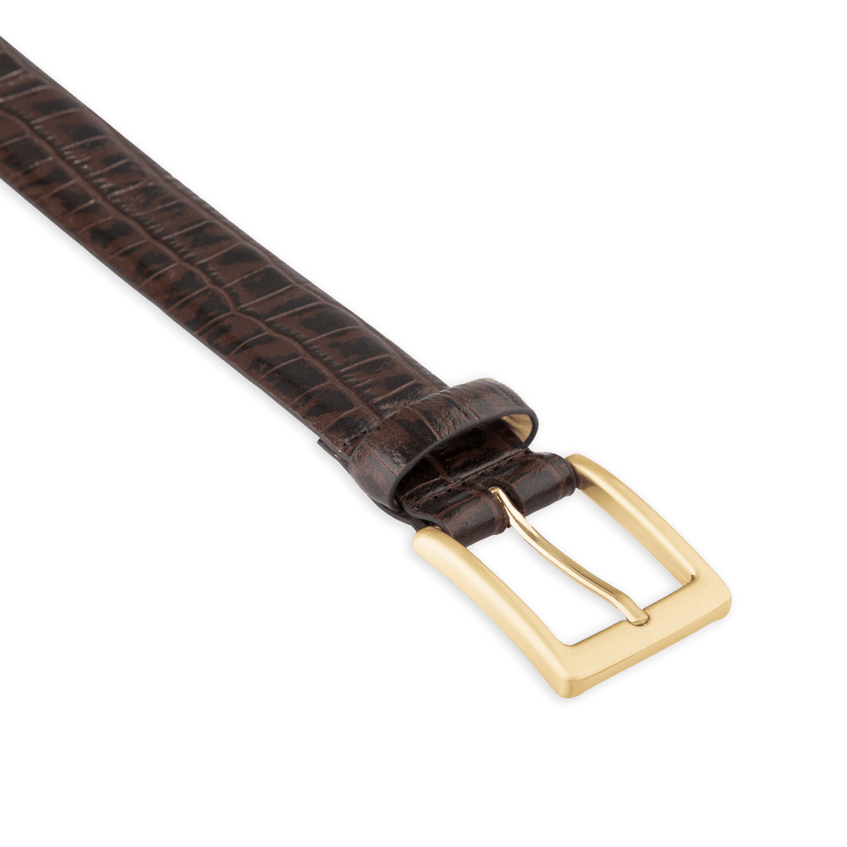 Urban Croco Formal Leather Belt - Don Miller