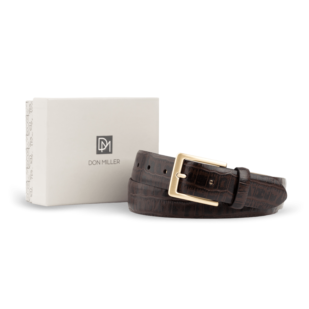 Urban Croco Formal Leather Belt - Don Miller