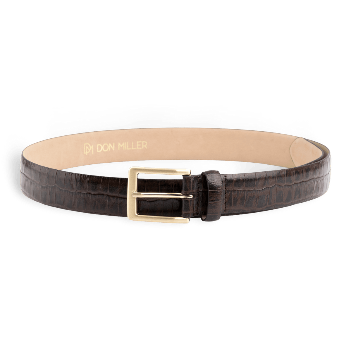 Urban Croco Formal Leather Belt - Don Miller