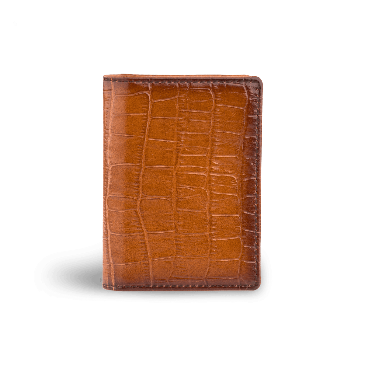 Urban Croco Gusseted RFID Card Case - Don Miller