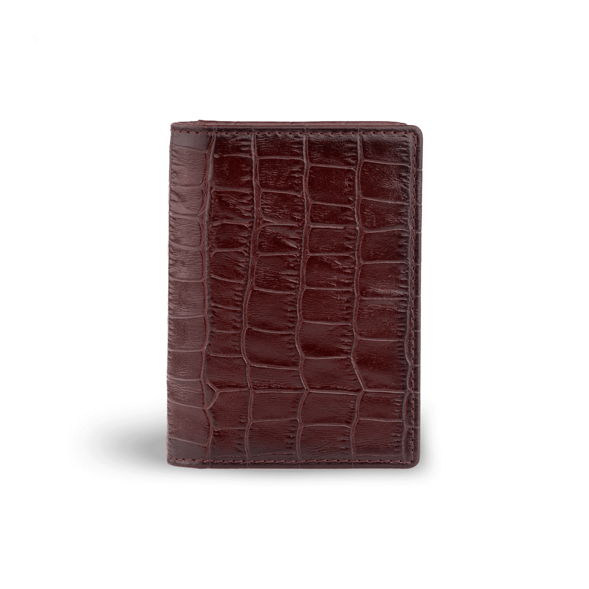 Urban Croco Gusseted RFID Card Case - Don Miller