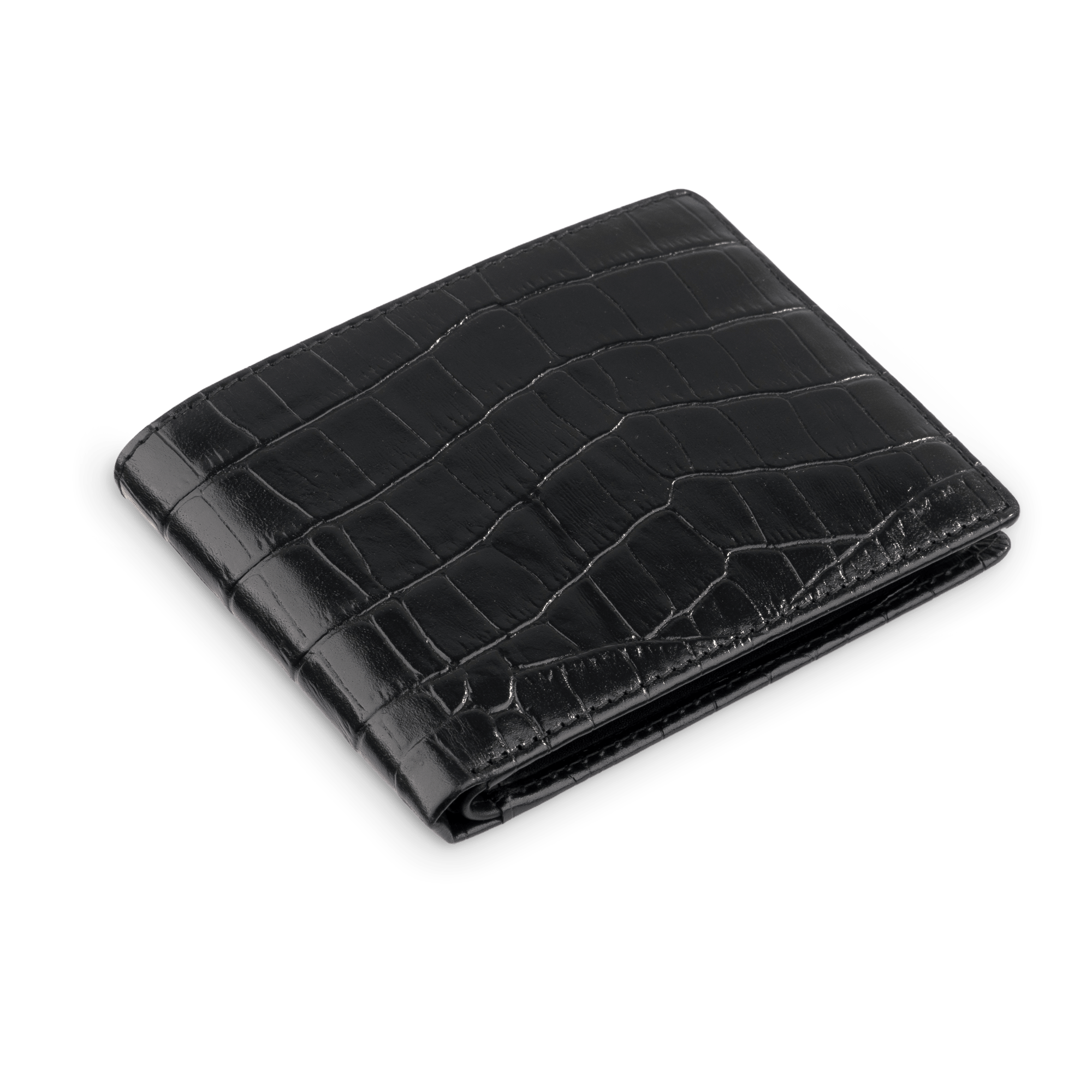 Urban Croco Slimfold Coin Pocket RFID Wallet - Don Miller